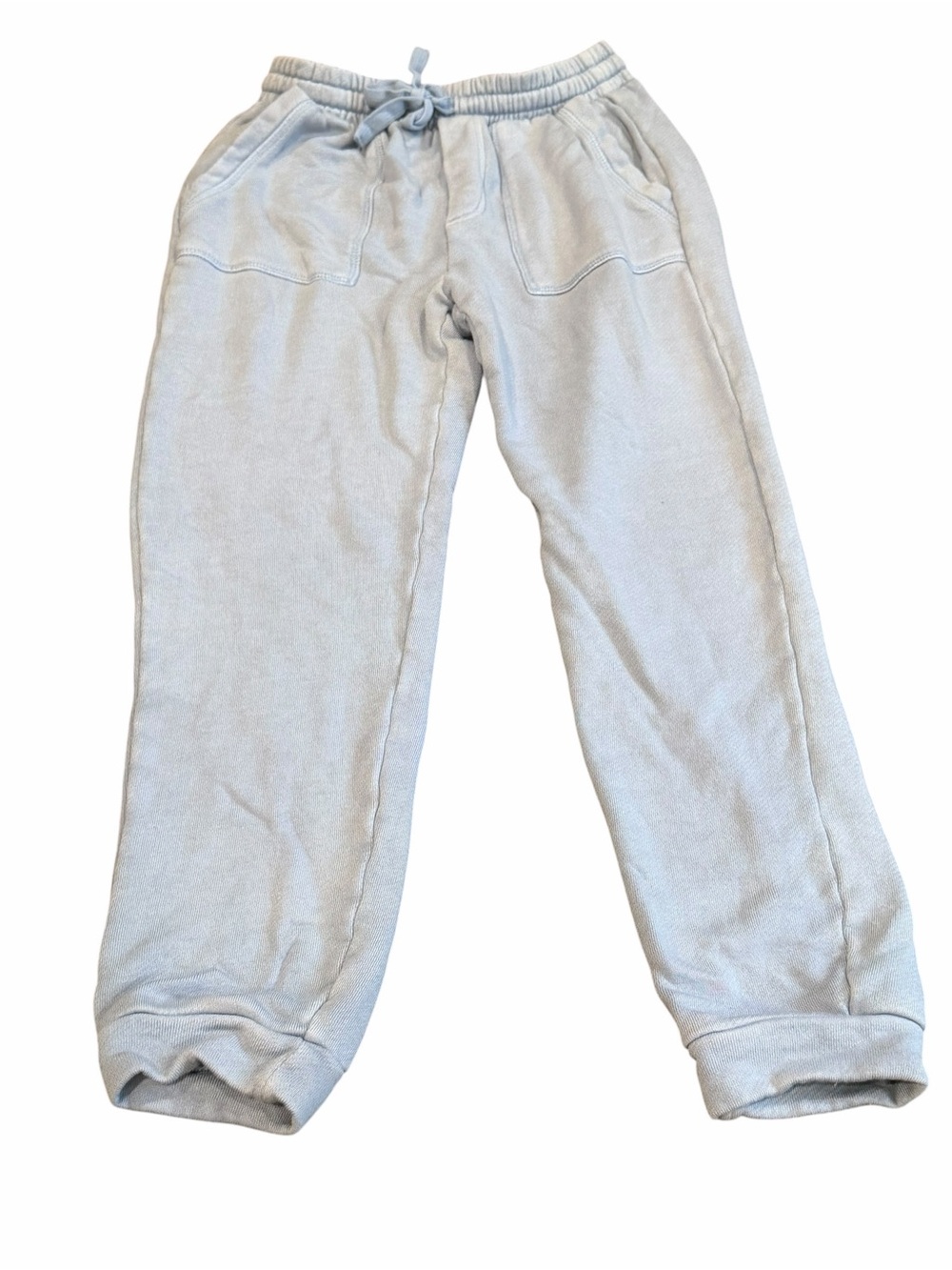 Splendid, Girls Light Blue Drawstring Joggers, Size 10